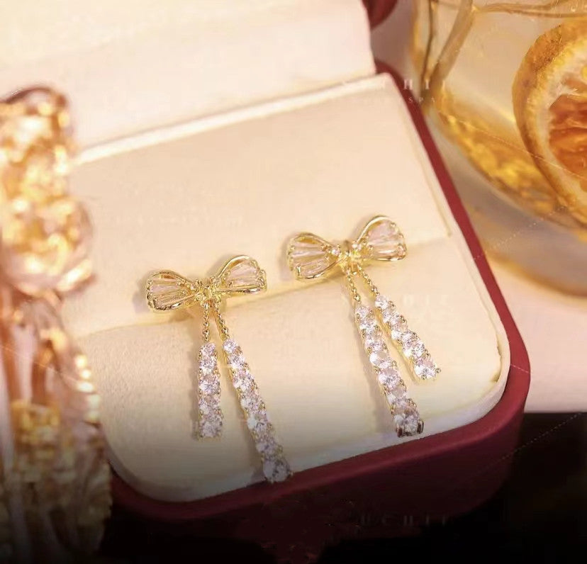 Luxury Full Diamond Zircon Earrings