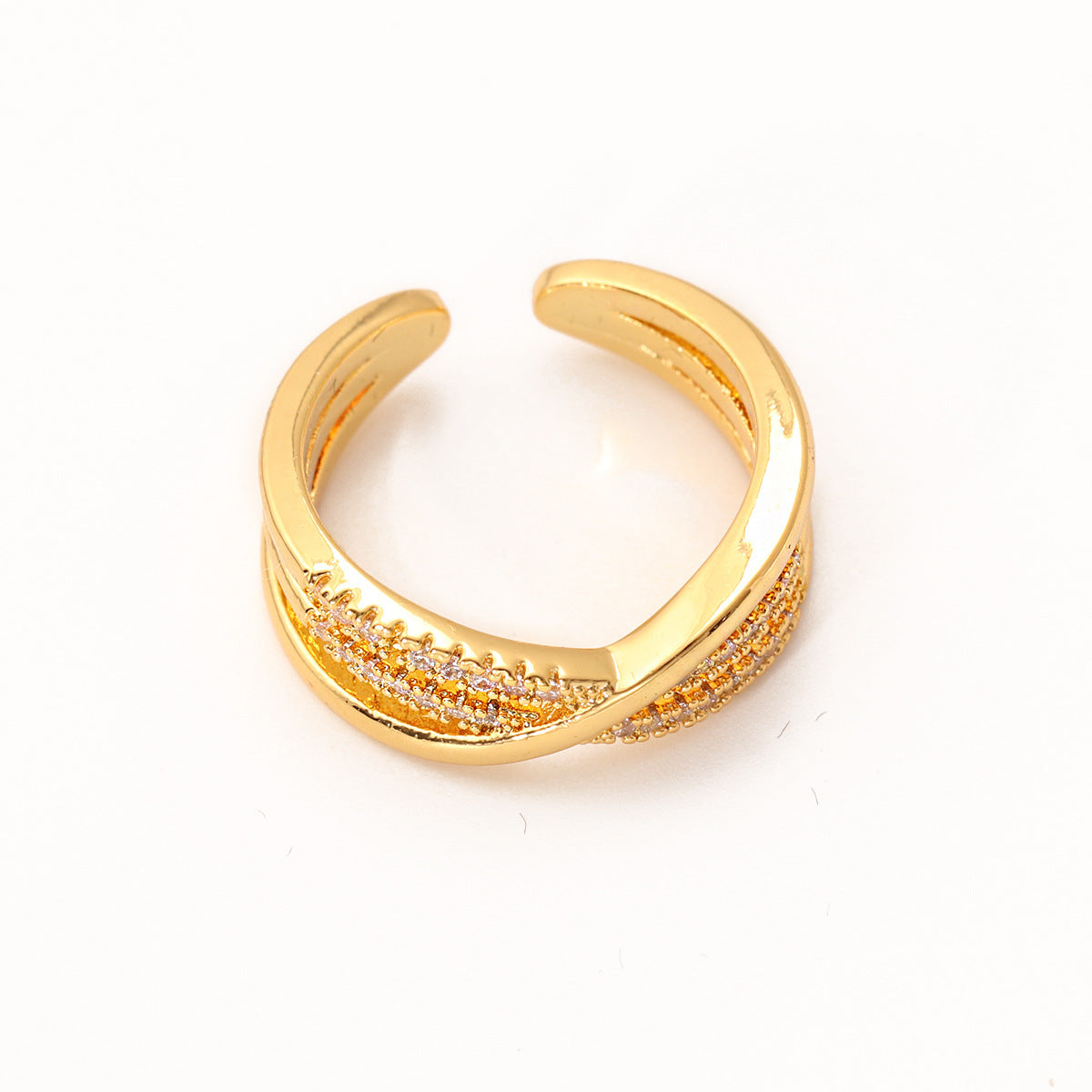 Simple Luxury Open Line Ring