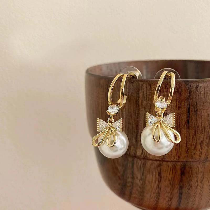 Colorful Bowknot Stud Earrings