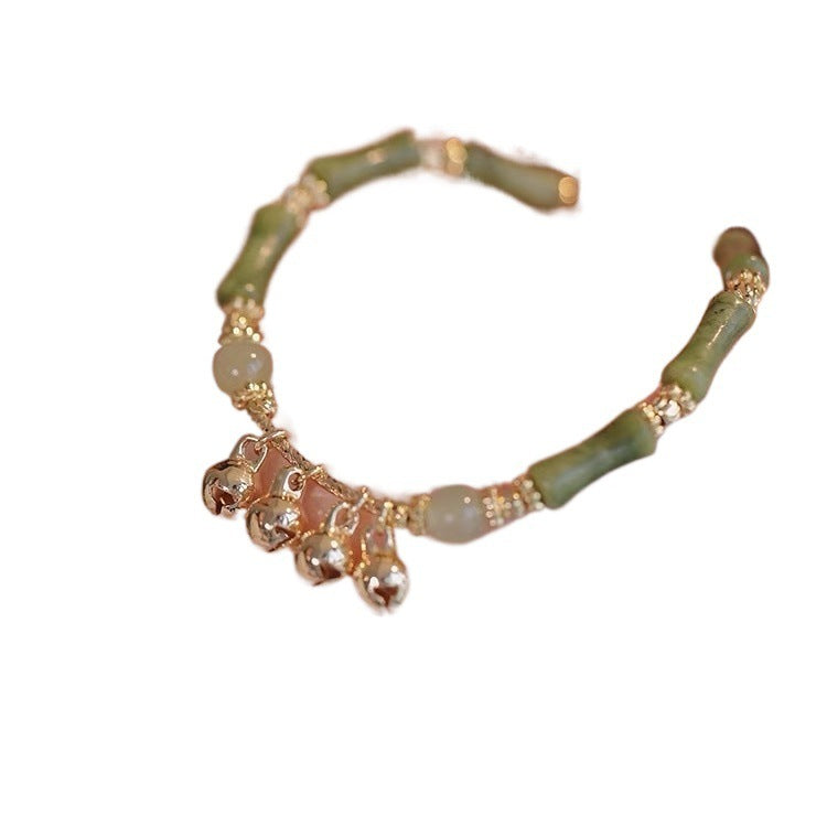 Retro Bamboo Bell Bracelet