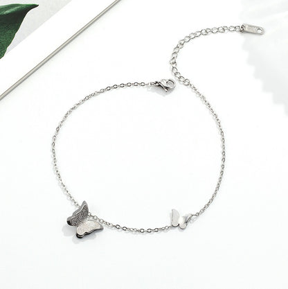 Golden Butterfly Anklet