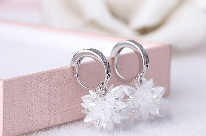 Pure Beauty Ice S925 Hypoallergenic Earrings