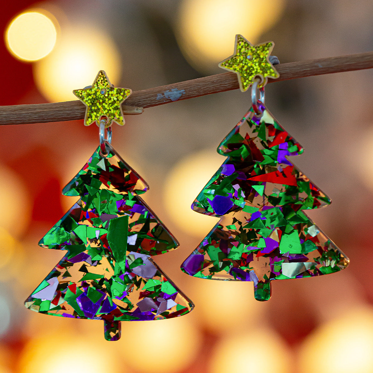 Creative Christmas Stud Earrings