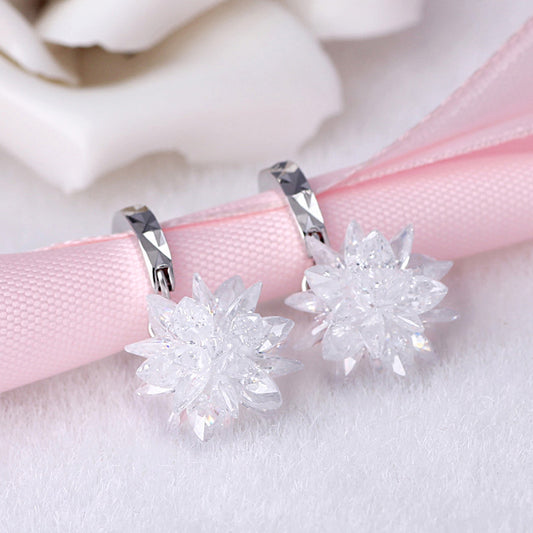 Pure Beauty Ice S925 Hypoallergenic Earrings