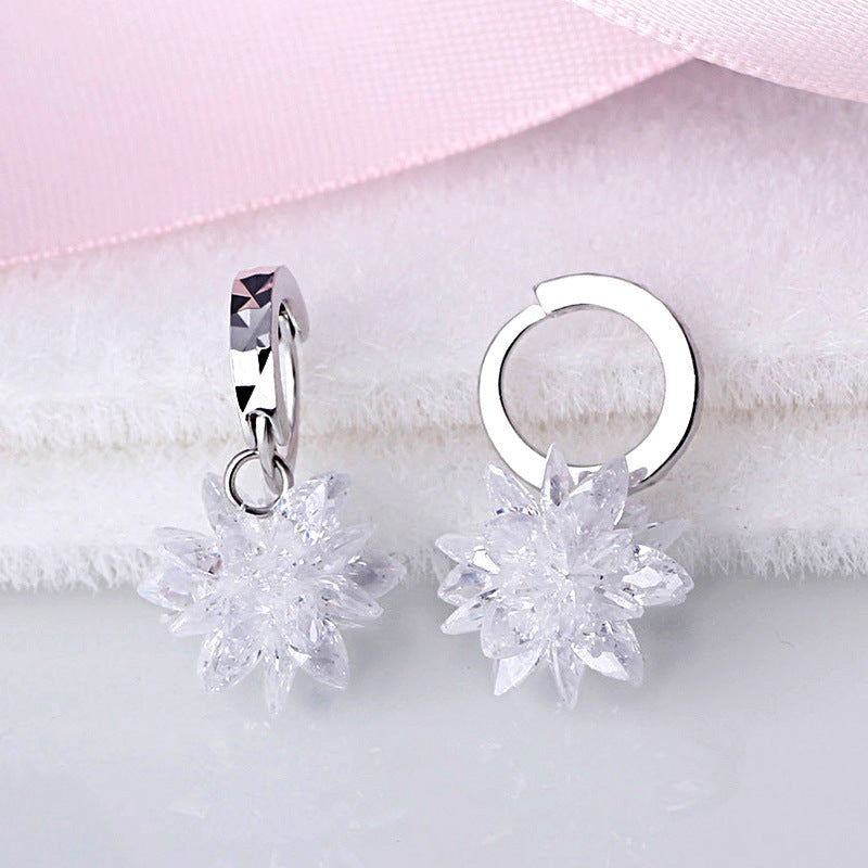 Pure Beauty Ice S925 Hypoallergenic Earrings