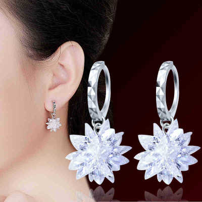 Pure Beauty Ice S925 Hypoallergenic Earrings