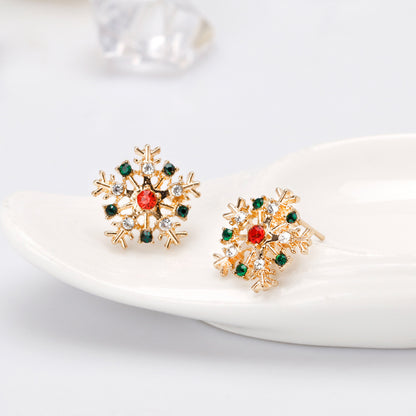 Christmas Alloy Earrings