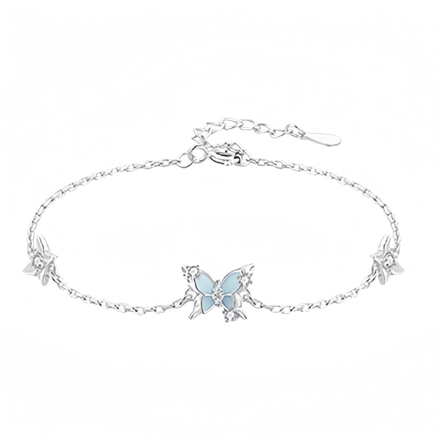 Elegant Starlight Butterfly Necklace