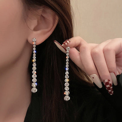 Exaggerated Geometric Round Earrings