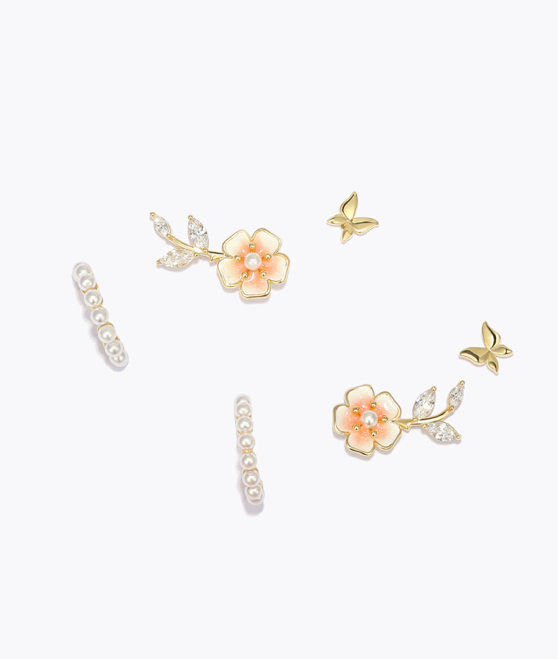 Trendy Unique Flower Earrings