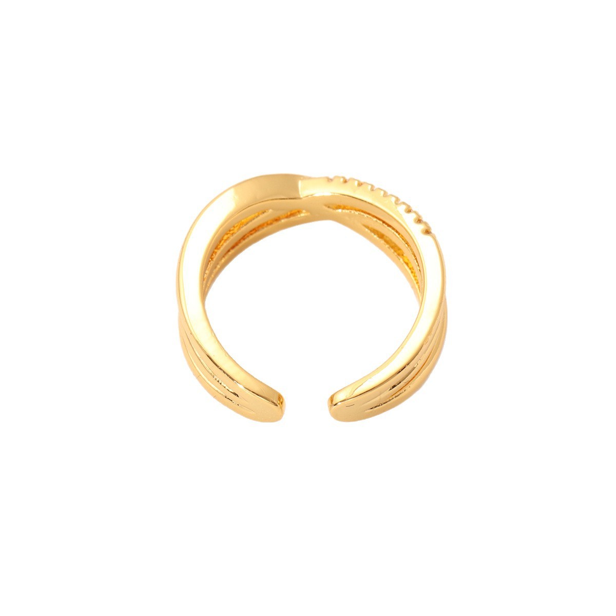 Simple Luxury Open Line Ring