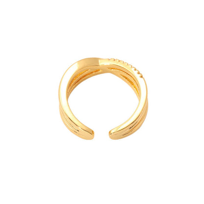 Simple Luxury Open Line Ring