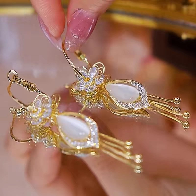 High-End Bohemian Fringe Luxury Earrings