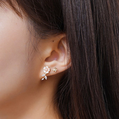 Trendy Unique Flower Earrings