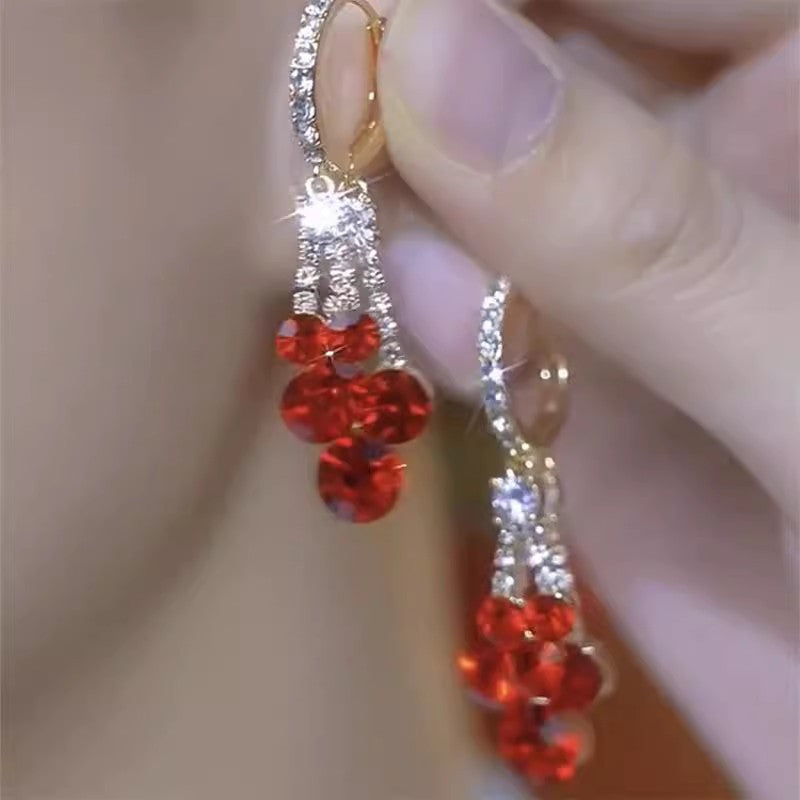 Exquisite High-End Slender Earrings