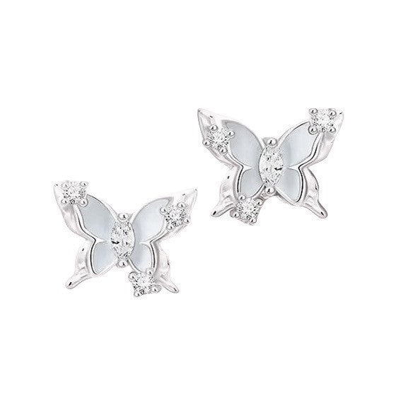 Elegant Starlight Butterfly Necklace