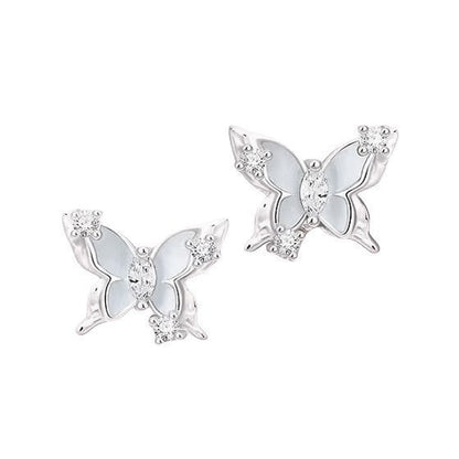 Elegant Starlight Butterfly Necklace