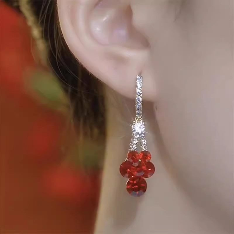 Exquisite High-End Slender Earrings