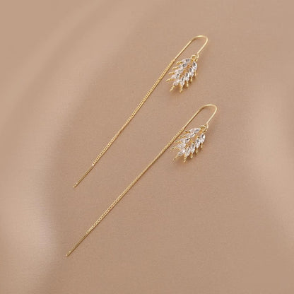 Rich-Style Tassel Ear String Earrings