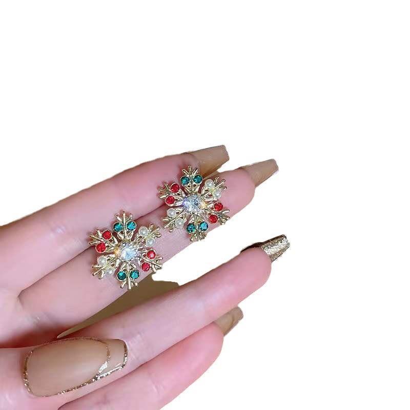 Christmas Alloy Earrings