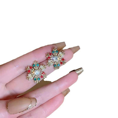 Christmas Alloy Earrings