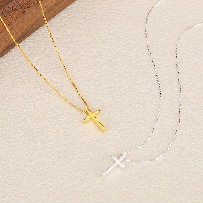 Trendy Simple Cross Necklace