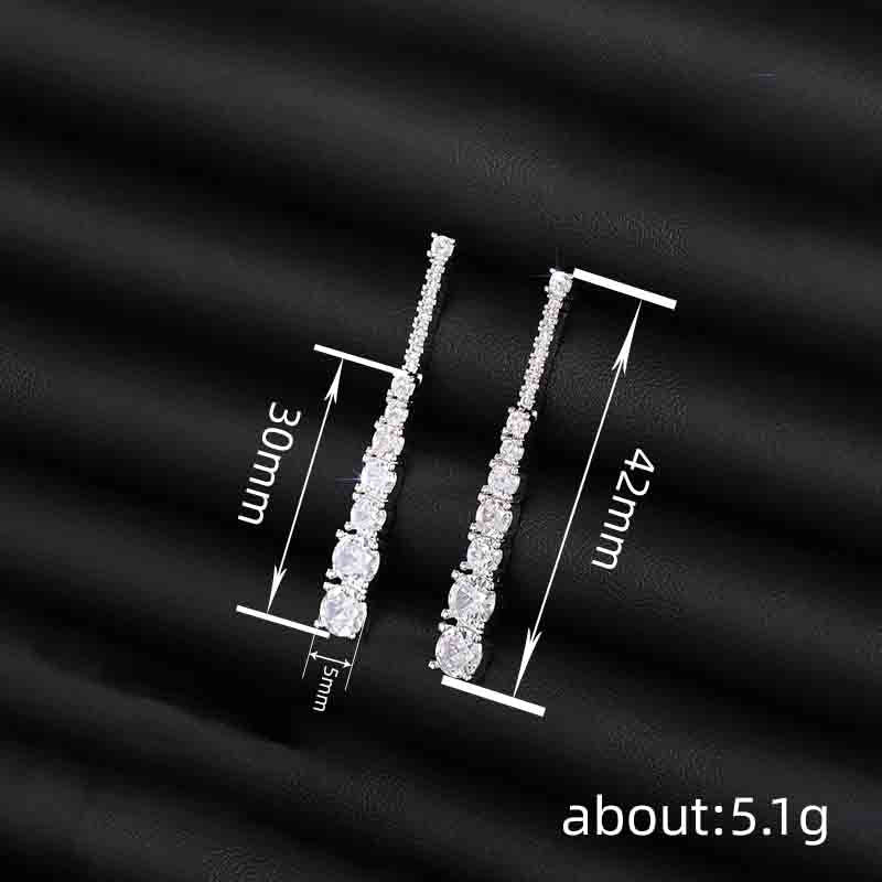 Exaggerated Geometric Round Earrings