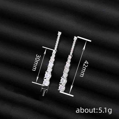 Exaggerated Geometric Round Earrings