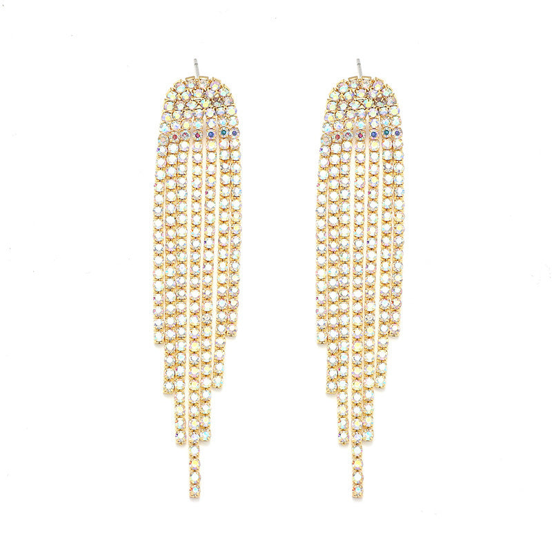 Bohemian Vintage Turquoise Long Earrings