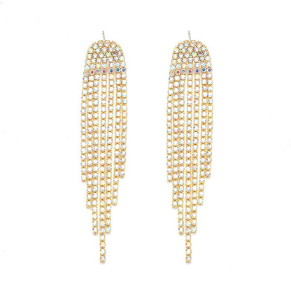 Bohemian Vintage Turquoise Long Earrings