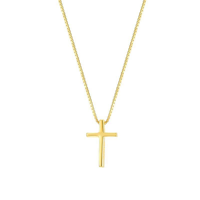 Trendy Simple Cross Necklace
