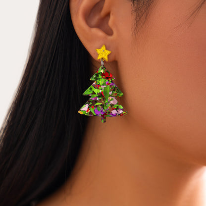 Creative Christmas Stud Earrings
