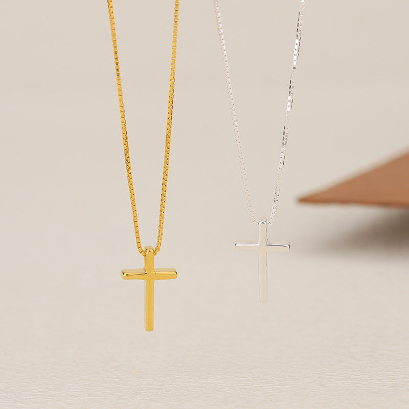 Trendy Simple Cross Necklace