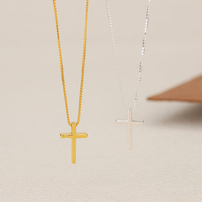 Trendy Simple Cross Necklace