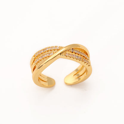 Simple Luxury Open Line Ring